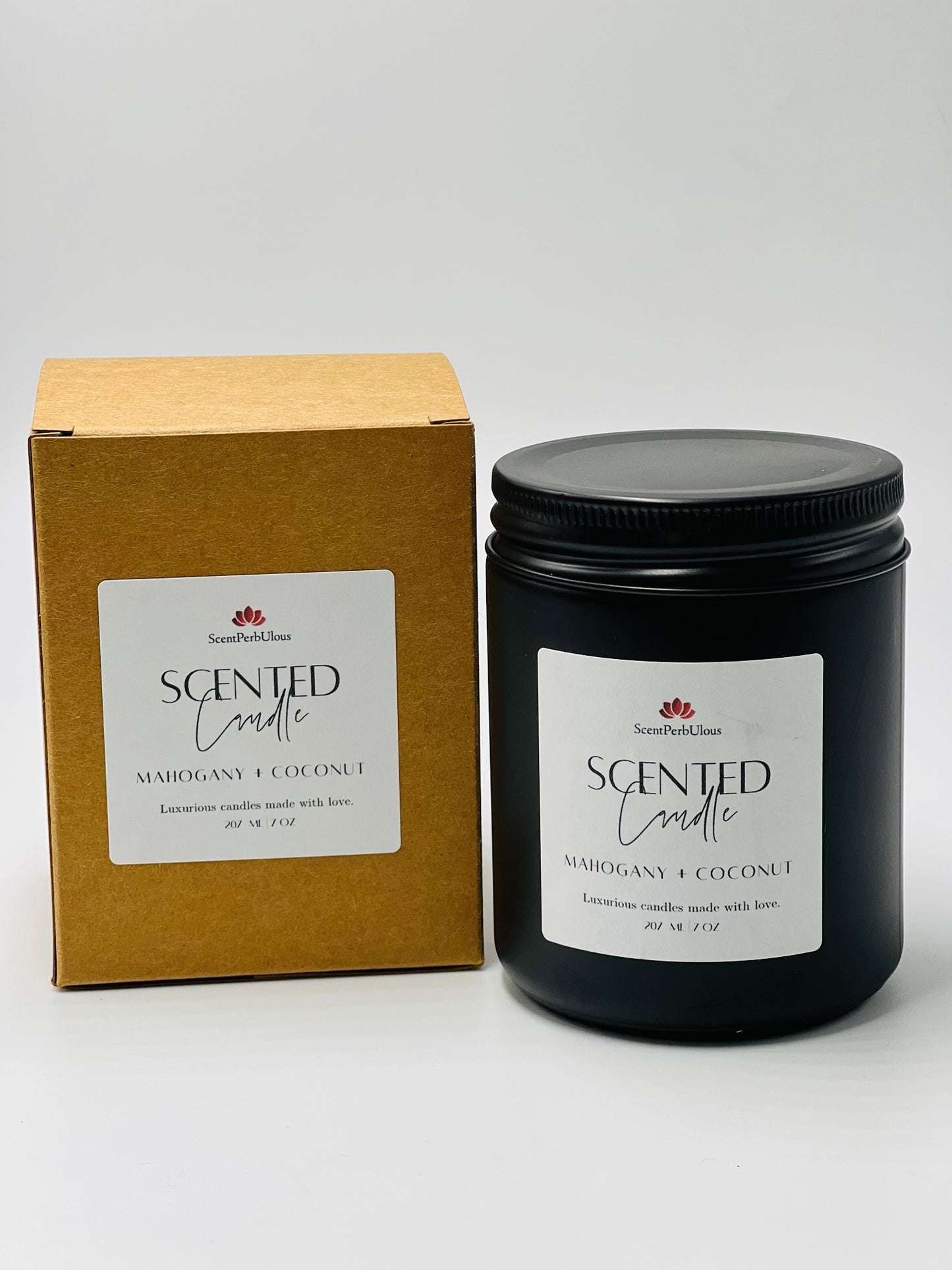 Mahogany Coconut Candle