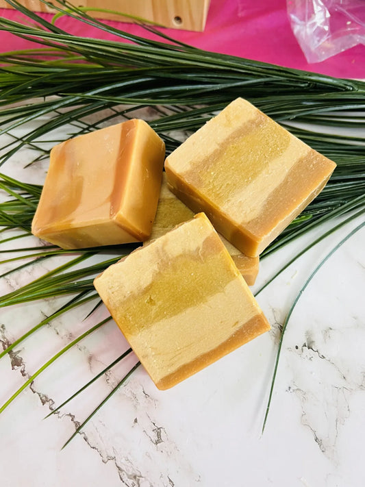 Experience the Luxurious Pineapple Mango Handmade Soap