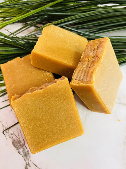 Discover the Holistic Benefits of Scent Perb Ulous Turmeric, Carrot, Ginger Handmade Cold Processed Soap