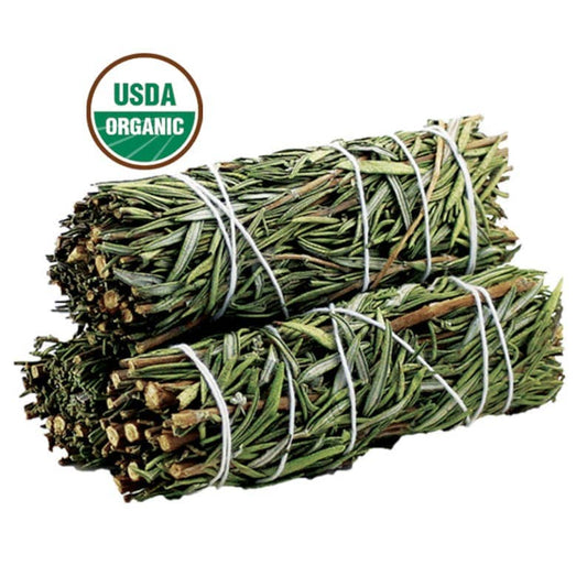 Rosemary Sage Smudge Stick | 4 Inch Herbal Bundle | Rooted Phoenix Spiritual