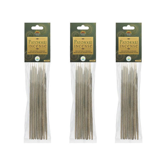 Patchouli Resin-Rolled Incense Sticks | 10 Pack | Rooted Phoenix Spiritual