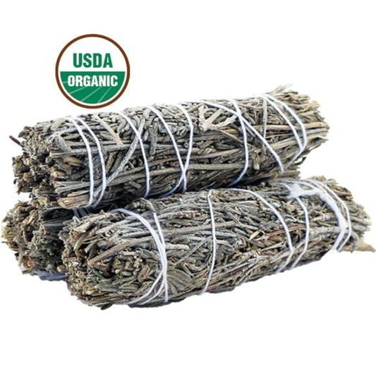 Lavender Smudge Stick for Calm Rituals | 4 Inch | Rooted Phoenix Spiritual