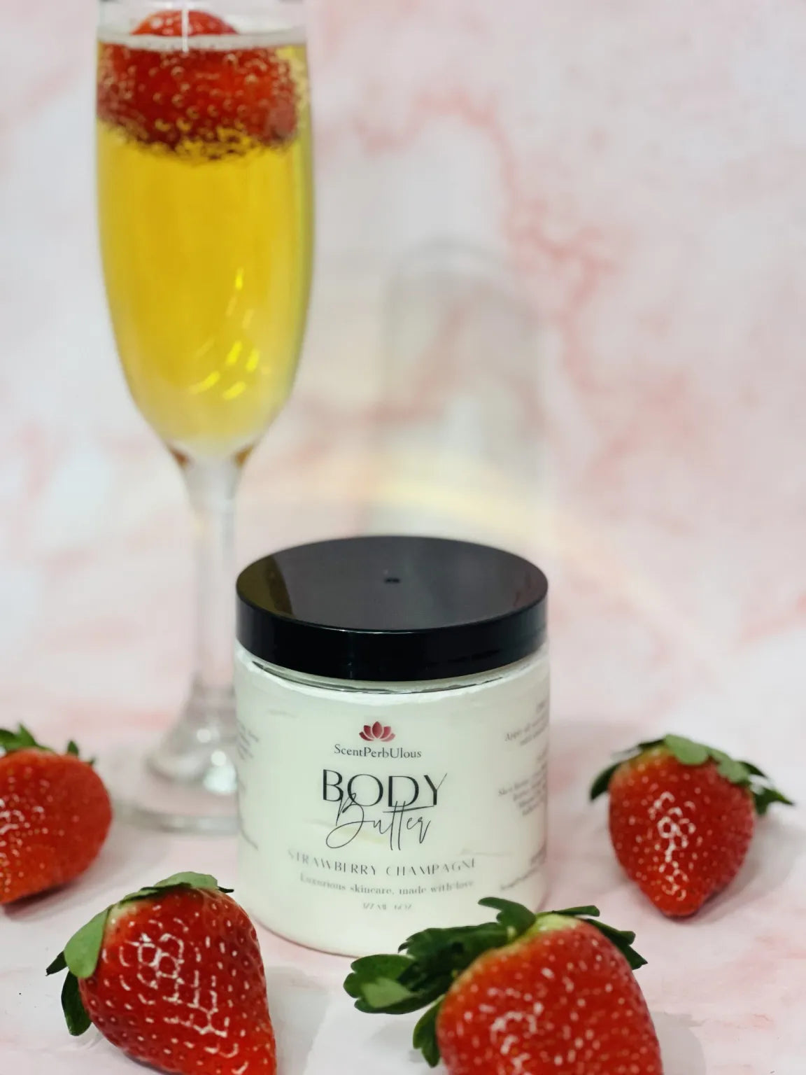 Strawberry Champagne Body Collection